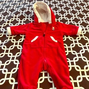 Overall Christmas suit